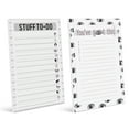 thumbnail image 3 of Inkdotpot Pack Of 2 Daily Planner List Undated Notepads, Memo Pad To-Do List Tear Off List Pad- Organizer- Scheduler- Organize Tasks (50 Sheets Each)-F9, 3 of 7