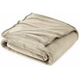 thumbnail image 2 of Gorgeous Home Linen Napping Lightweight Throw Blanket for Couch, Sofa and Bed Decor 50" X60" Soft Microfiber Taupe, 2 of 4