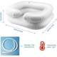 thumbnail image 3 of Lavar el cabello en la cama Lavabo inflable seguro, Lavabo de champú inflable para personas mayores discapacitadas Embarazo Paciente posquirúrgico Inflado Seguro Cómodo, 3 of 5