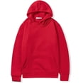 thumbnail image 1 of Xishao Sudadera con Capucha para Hombre Y Mujer, Suéter Informal De Marca , Color Sólido, Tops, Rojo 2XL Rojo 2XL Xishao ropa, 1 of 2