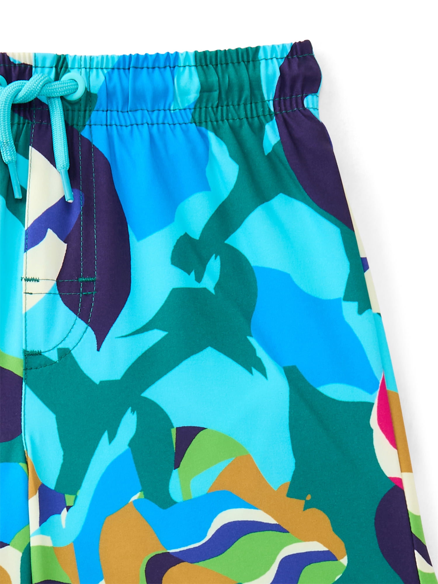 Wonder Nation Baby and Toddler Quick- Dry Swim Trunk, Sizes 12M-5T