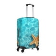thumbnail image 6 of Cauagu Starfish And Seashell On The Beach 1 Print Travel Luggage Cover,Travel Dust-proof Suitcase Cover Softside Suitcase Protector for 18-32inch,Not Included Suitcase, 6 of 8