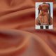 thumbnail image 4 of Blackout Curtains 84 Inch Length Thermal Insulated Dark Orange Room Darkening Bedroom Curtains -Burnt Orange Ochre, Set of 2 Curtain Panels, 42 by 84, 4 of 4