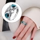 thumbnail image 5 of Anillo de Plata 925 Fernando Ojo de demonio Vintage para Mujeres, 5 of 8
