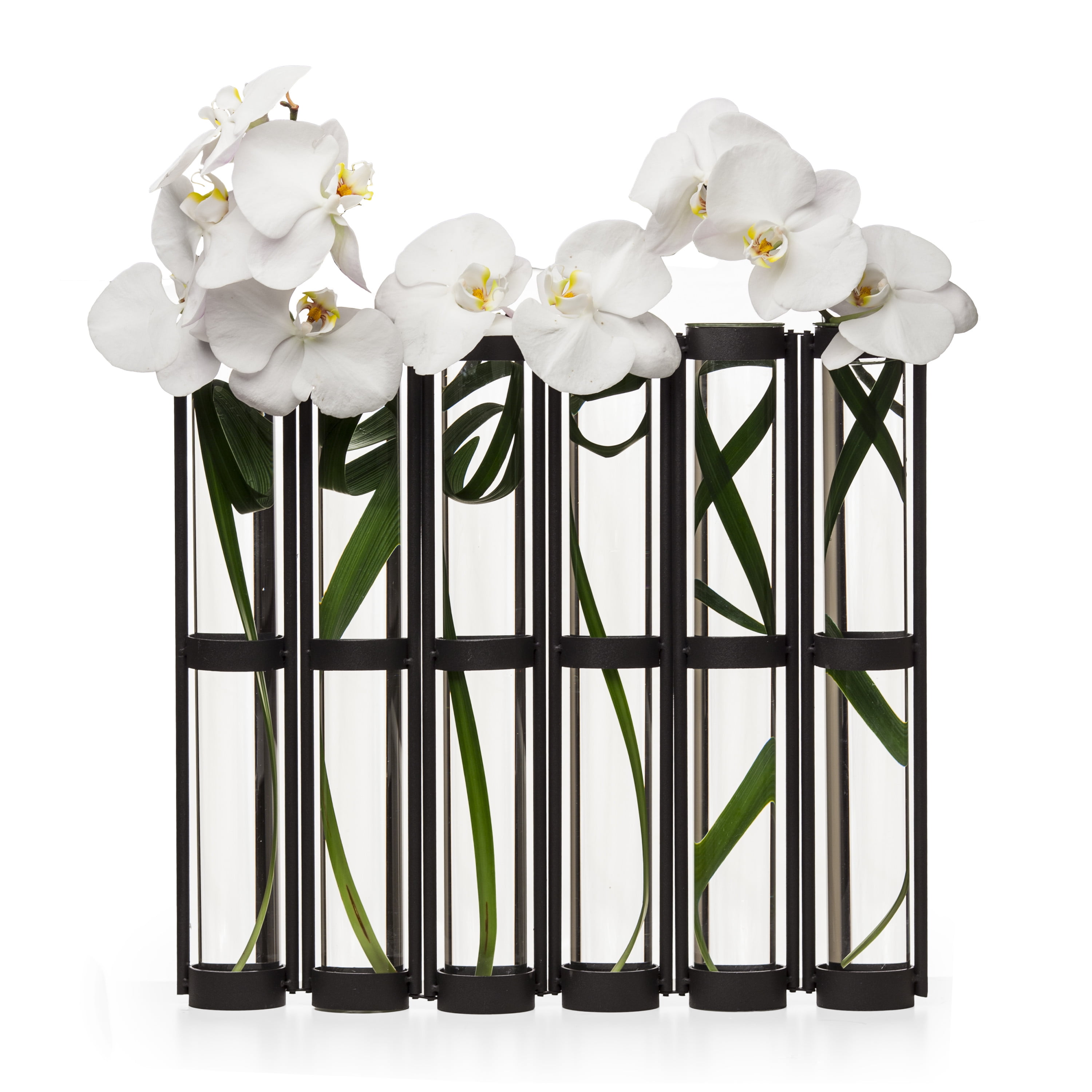 Danya B. Tall Six Tube Hinged vase