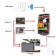 thumbnail image 3 of WIFI 433MHZ Universal Rolling Code Garage Gate Door Opener Remote Control Receiver ,More Precise and Stable, 3 of 6