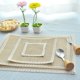 thumbnail image 1 of Posavasos de mesa Xeyise con costura fina, accesorio de fotografía, mantel individual vintage de lino para mesa de comedor de restaurante, 1 of 5