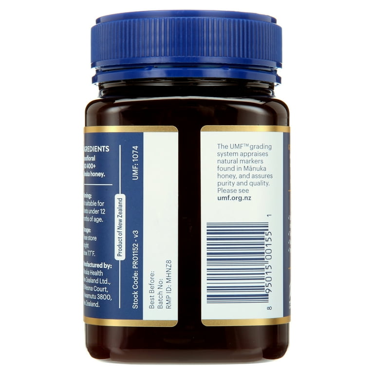 Manuka Health UMF 13+/MGO 400+ Honey Superfood, Rich in