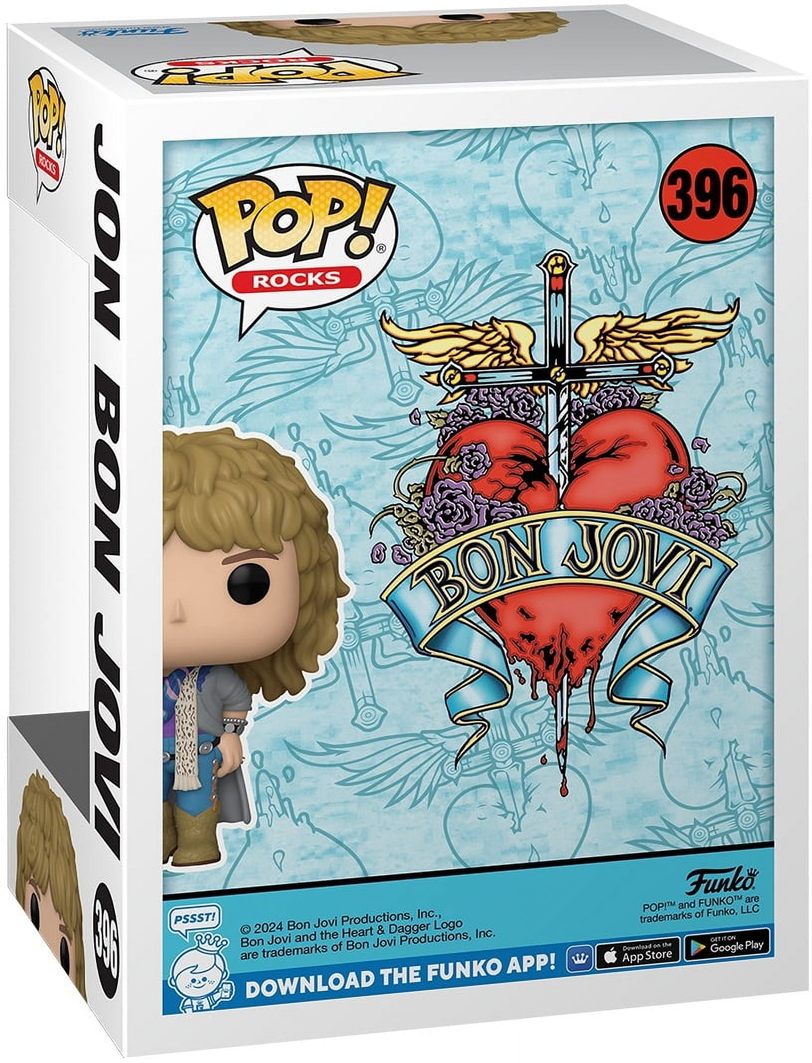 FUNKO POP! Rocks: Bon Jovi (1980's)