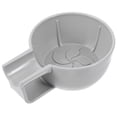 thumbnail image 4 of Miangastore Bol de Savon à Raser Gris en PP pour la Maison Grande Capacité Conception Stable 7,1 Pouces, 4 of 8
