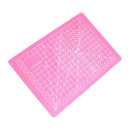 

2Pcs Paper Plate A5 Grid Line Mat Non-Slip Paper Hand Craft Board Home