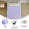 thumbnail image 5 of BizChair 3 Inch Lavender Infused Twin Memory Foam Mattress Topper with Ventilated Design and CertiPUR-US Certified Foam, 5 of 9