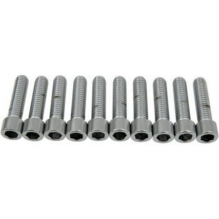 Drag Specialties DS-190554S Coarse-Thread Socket-Head Bolts - 3/8in.-16 x 1 1/4in.