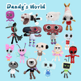 thumbnail image 2 of TreasuringU New Dandy's World Plush Toys Horror Game Dandys World Plushie Cute Anime Stuffed Soft Dolls Halloween Birthday Gifts, 2 of 5