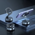 thumbnail image 2 of Car Mount Vacuum Magnetic Holder Foldable Strong Suction Stand with Metal Hinges for Cell Phone Black,1 * Car Phone Mount Holder,Black, 2 of 10