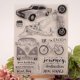 thumbnail image 2 of Sello de silicona transparente para transporte, tarjetas, sobres, manualidades y decoración., 2 of 5
