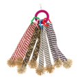 thumbnail image 2 of Bird Toys Cage Swing Parrot Forraje Masticar Trituradora Para Cockatiel Gris (bloque De Tela) Yuyangstore Juguete para masticar mascotas, 2 of 8