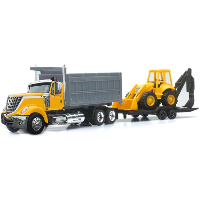 International Lonestar Dump Model Truck with Wheel Loader