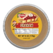 Keebler Ready Crust 9-Inch Graham Cracker Pie Crust, Premade Pie Crust, 6 oz