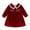 Red, variant on Esaierr Baby Girls Velvet Dress for Kids Long-Sleeve Topslace Trim Princess Dresses Skirt Clothes Fall Winter Weekly Dress Christmas Party Gown 9 Months - 6 Years