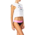 thumbnail image 4 of Endless Waves Junior's Sleeveless Graphic Crop Top, 4 of 4