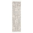 thumbnail image 3 of SAFAVIEH Manhattan Rae Abstract Geometric Area Rug, Ivory/Grey, 4' x 6', 3 of 6