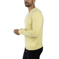 thumbnail image 4 of X RAY JEANS Mens Basic V-Neck Sweater Pullover, Banana, 4XL, 4 of 9