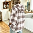 thumbnail image 5 of FchengtaiS Womens Sherpa Fleece Oversized Hoodies Fuzzy V Neck Sweatshirts Comfy Fluffy Warm Pullover Top, 5 of 6