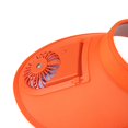 thumbnail image 3 of Baohd Outdoor Cooling Fan Hat Breathable Baseball Cap for Sun Protection Outdoor Camping Orange Style B 1Set, 3 of 5