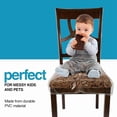 thumbnail image 5 of Plastic Chair Covers, Plastic Seat Covers for Dining Chairs, Chair Protector, Vinyl, Waterproof for Cushion, Cats 4 Pack, 5 of 10