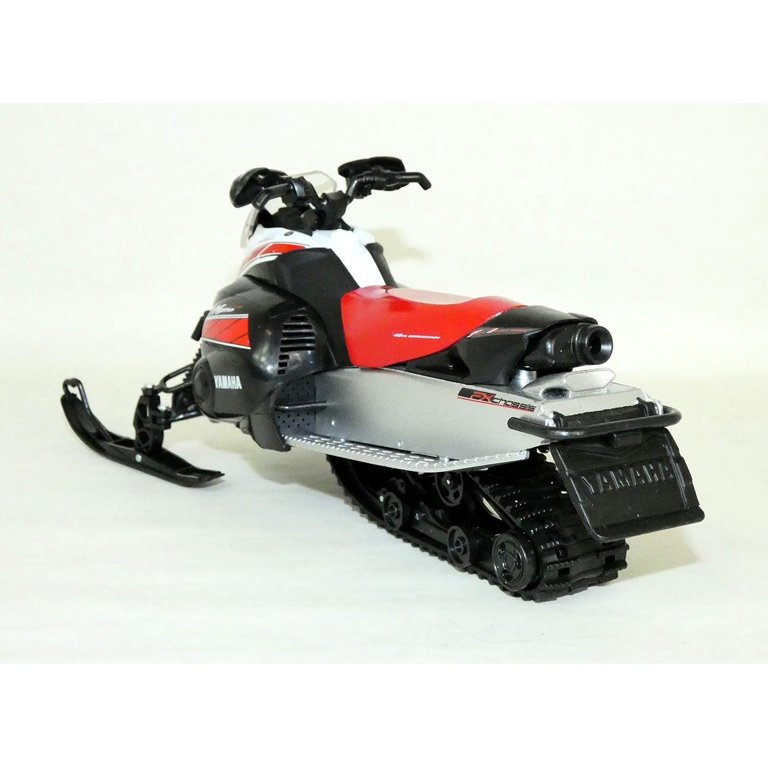 New Ray Yamaha FX Nytro Toy Snowmobile 1:12 Scale, Red/White
