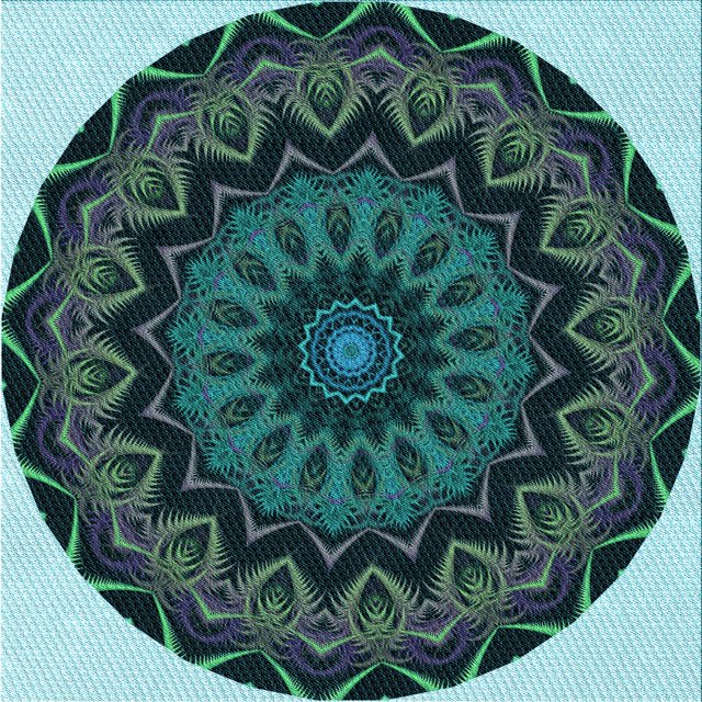 Ahgly Tapis d'Intérieur Lavable en Machine Carré Transitionnel Vert Sarcelle Profond, 7 Pieds Carré