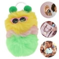 thumbnail image 3 of Unique Bargains 1 Pc Fashion Cute Caterpillar Handbag Charm Bag Accessories Yellow Green, 3 of 5