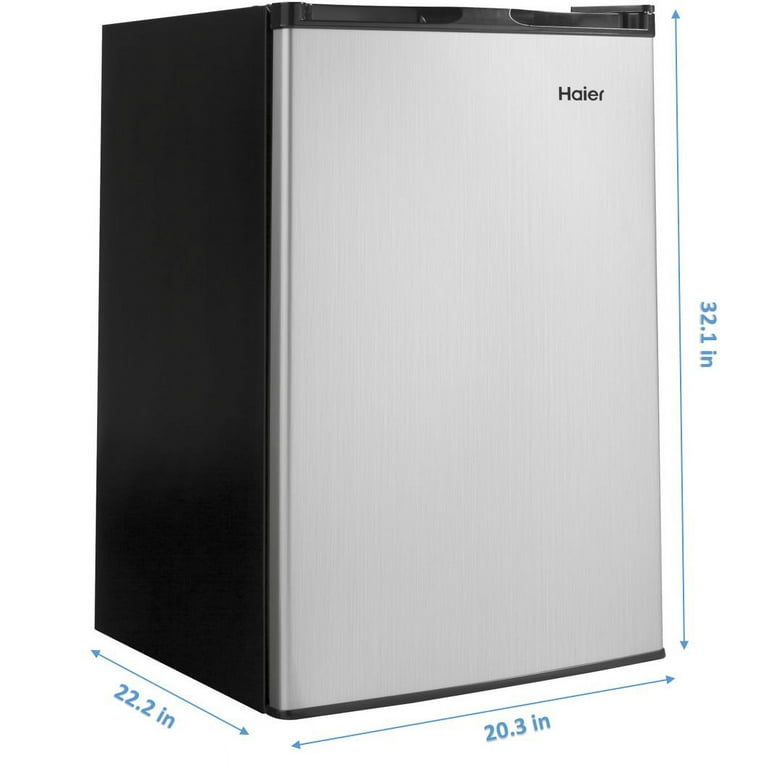 Arctic King 4.4 Cu ft One-Door No Freezer Mini Fridge, Black Stainless  Steel Look E-Star, ARM44A5ASL