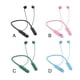 thumbnail image 4 of Matsuzay Auriculares para colgar en el cuello compatibles con Bluetooth 5.2 Pantalla de alimentación LED Reemplazo de tarjeta de memoria Videojuegos y accesorios Cielo azul, 4 of 6