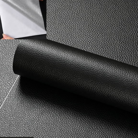 Self Adhesive Leather Repair Patch, 11.8x39.4in Vinyl Repair Kit for Couch, Leather Patch for Furniture Car Seat Bag
