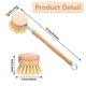 thumbnail image 4 of 2 Pack Classic Dish Washing Brush Natural Scrub Brush For Kitchen Room Cleaning Supplies, 4 of 5