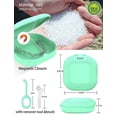 thumbnail image 4 of Retainer Case, Slim Aligner Case With Vent Holes, Invisalign Mouth Guard Case, Retainer Case With Removal Tool Brush, 4 of 5