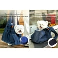 thumbnail image 4 of LANFENG Dog Carrier Purse Premium Denim Dog Soft Sided Carriers Bag Pet Travel Tote Bag with Pockets for Cat and Small Dog, 4 of 11