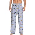 thumbnail image 2 of Lsque Dogs Are Running Print Men's Pajama Pants, Lounge Pant - Comfortable Home Wear,Elastic Waistband, Stylish Design-Large, 2 of 9