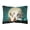 Multicolor, variant on Halloween Scary English Bulldog Grey Brindle Canvas Fabric Decorative Pillow