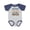 Baseball Heather and Navy, variant on Cutest Pumpkin in the Patch Fall Thanksgiving Boys or Girls Baby Bodysuit