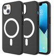 thumbnail image 1 of Htwon Phone Case for iPhone 13 Pro Max/iPhone 13 Pro/iPhone 13 Silicone Magnetic Cover, 1 of 14