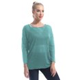 thumbnail image 2 of Alvivi Women See-through Long Sleeve Mesh Blouse Cover Up Tops, 2 of 5