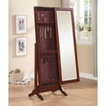 thumbnail image 7 of Sliding Jewelry Armoire with Mirror, Cherry, 7 of 7