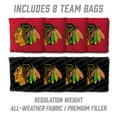 thumbnail image 6 of YouTheFan NHLChicago Blackhawks 2' x 3' Cornhole Game, 6 of 6