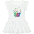 thumbnail image 3 of Inktastic 5th Birthday Cupcake Girls Toddler Dress, 3 of 5