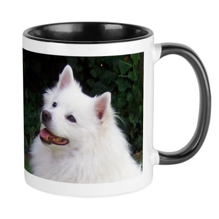 

CafePress - American Eskimo Mugs - Ceramic Coffee Tea Novelty Mug Cup 11 oz