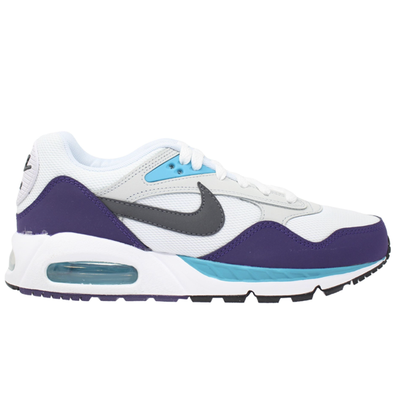 Nike Women's Air Max Correlate White/Dark Grey-Club Purple Shoes (511417-153)