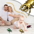thumbnail image 2 of Clockwork Rhinoceros Beetle Toy Creative Prankster Puzzle Toys Insect, 2 of 8